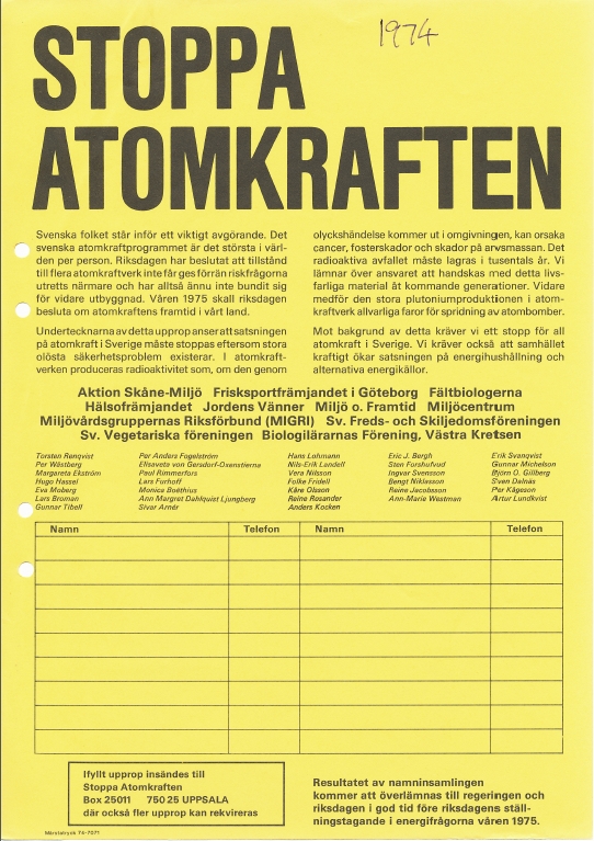 Stoppa Atomkraften